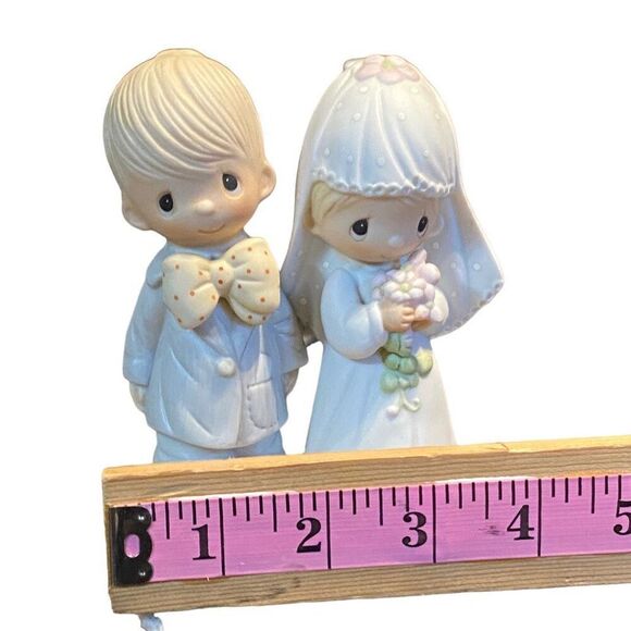 Vintage Precious Moments - Jonathan & David 1979 The Lord Bless You and Keep You - Picture 7 of 7